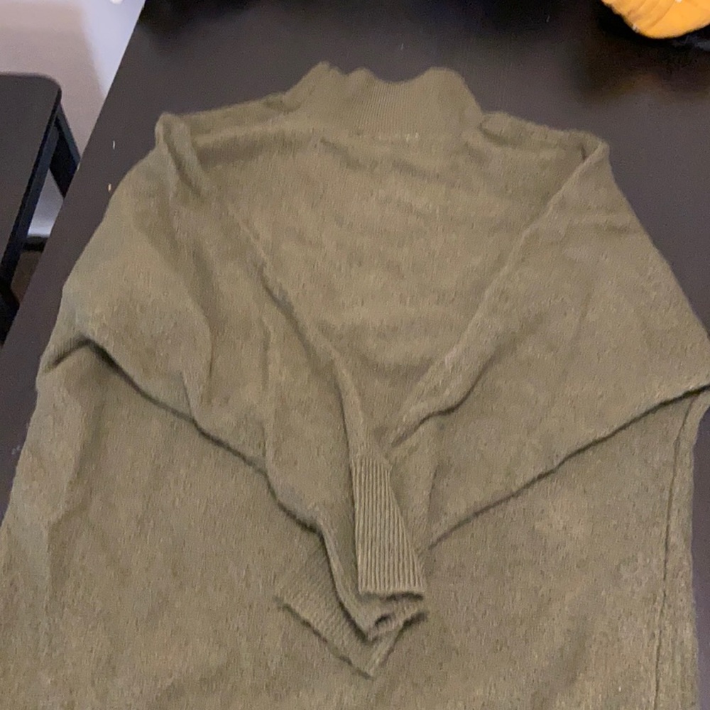 Turtle neck sweater. Tunic length